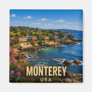 Aimant Cadeau de voyage sur la côte Pacifique de Monterey