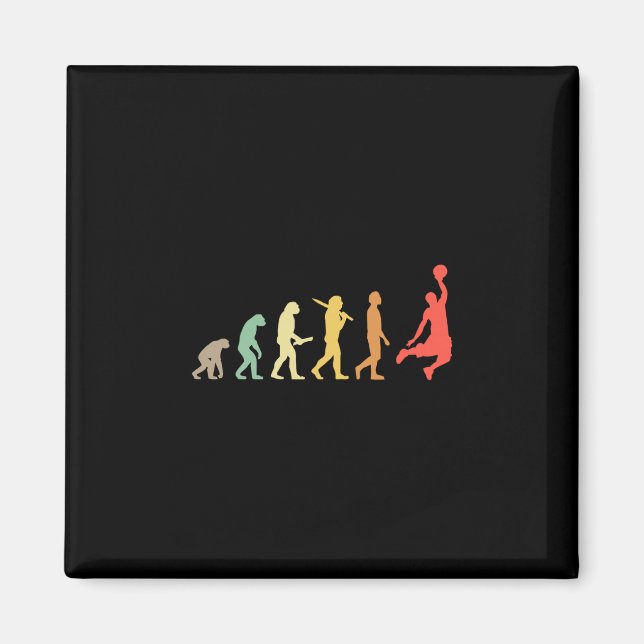 Aimant Cadeau d'évolution de sketll rétro pour les joueur (Devant)