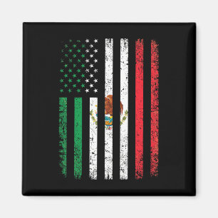 Aimant Cadeau Drapeau Mexique 4 Juillet États-Unis Améric