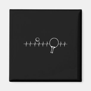 Aimant Cadeau drôle de ping pong pour hommes femmes Tenni
