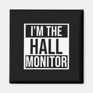 Aimant Cadeau Du Moniteur Hall Retour À L'Étudiant De L'É