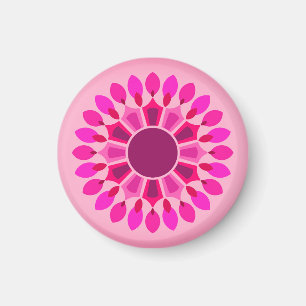 AIMANT CADEAU FLEUR MODERNE COLORÉ POUR FILLE SOEUR MAMAN