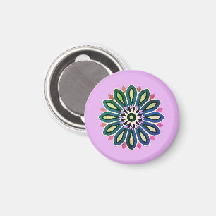 AIMANT CADEAU FLEUR POUR MAMAN FILLE SOEUR AMIE ENSEIGNAN