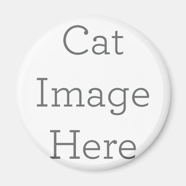 Magnet Standard, 5,7 cm Cercle (Devant)