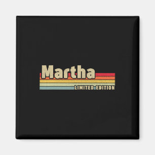 Aimant Cadeau Martha Nom Personnalisé Anniversaire Amusan