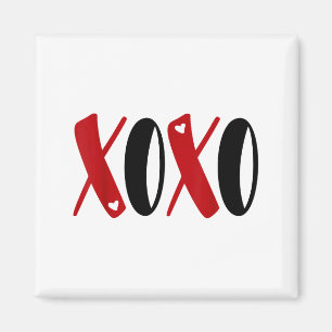Aimant Cadeau mignon Xoxo T Shirt Tee Saint-Valentin Sain
