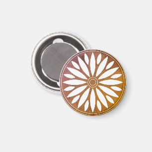 AIMANT CADEAU MODERNE FLEUR DE MAMAN PAPA SOEUR FILS PATR