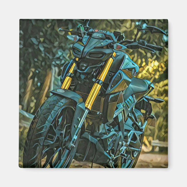 Aimant Cadeau moto (Devant)