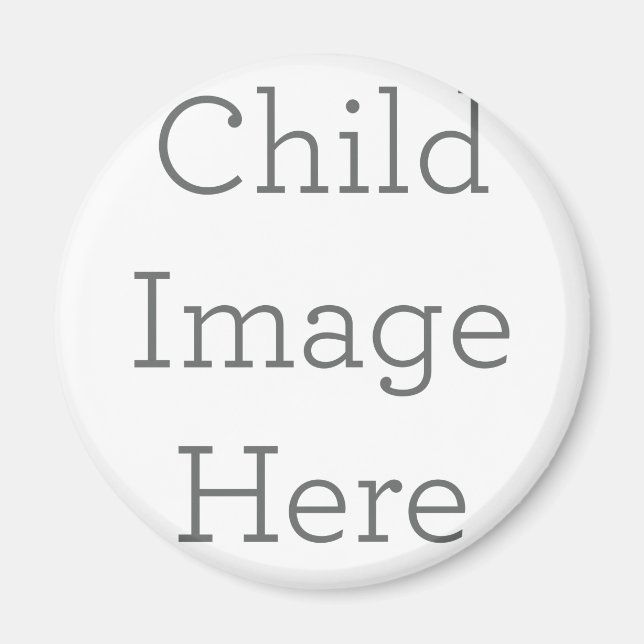 Magnet Standard, 5,7 cm Cercle (Devant)