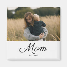 Cadeau Photo de Maman Établie