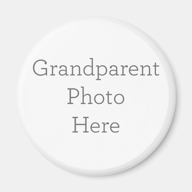 Magnet Standard, 5,7 cm Cercle (Devant)