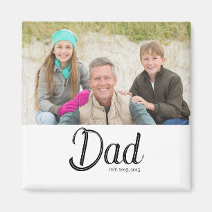 Aimant Cadeau Photo Papa