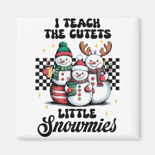 Aimant Cadeau pour Enseignant J'Enseigne aux Plus Migno