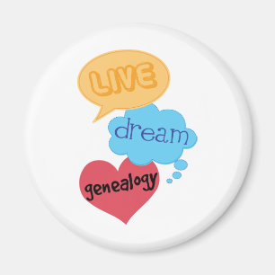 Aimant Cadeau pour généalogiste