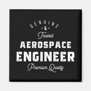 Aimant Cadeau pour ingénieur aérospatial