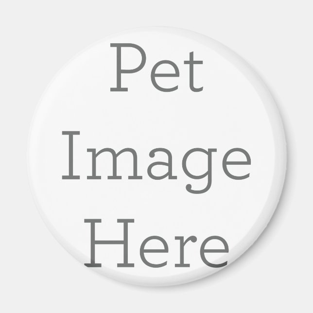 Magnet Standard, 5,7 cm Cercle (Devant)