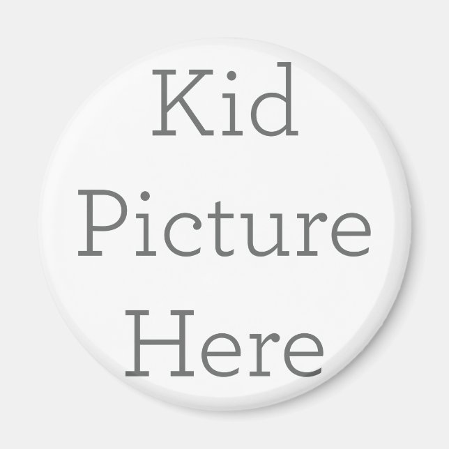 Magnet Standard, 5,7 cm Cercle (Devant)