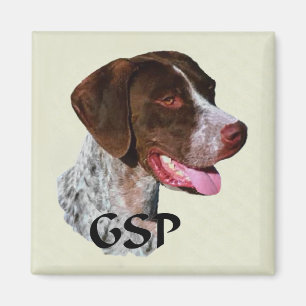 Aimant Cadeaux allemands d'indicateur aux cheveux courts