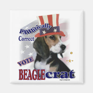 Aimant Cadeaux beagles