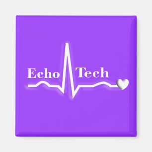 Aimant Cadeaux Cardiac Echo Tech