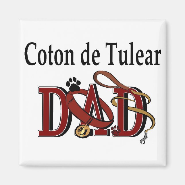 Aimant Cadeaux DAD en coton de Tular (Devant)