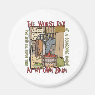 Aimant Cadeaux d'amants de cheval