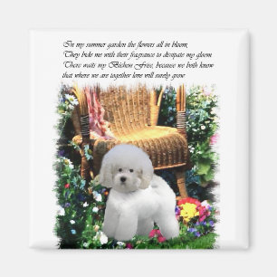 Aimant Cadeaux d'art Bichon Frise