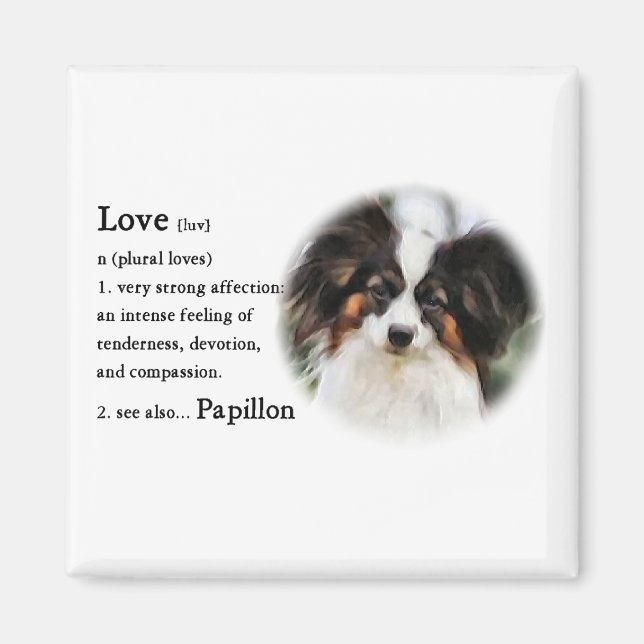 Aimant Cadeaux d'art Papillon (Devant)