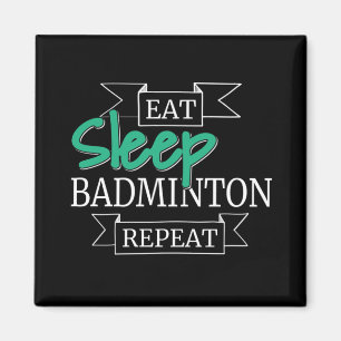 Aimant Cadeaux de Badminton