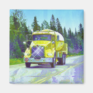 Aimant Cadeaux de CAMIONNEURS d'INSTALLATION de CAMION de