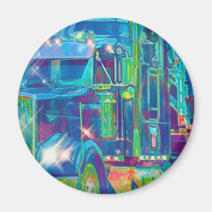 Aimant Cadeaux de CAMIONNEURS d'INSTALLATION de CAMION de