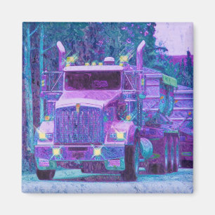 Aimant Cadeaux de CAMIONNEURS d'INSTALLATION de CAMION de