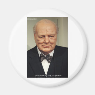 Aimant Cadeaux de citation de sagesse d'échec de Winston