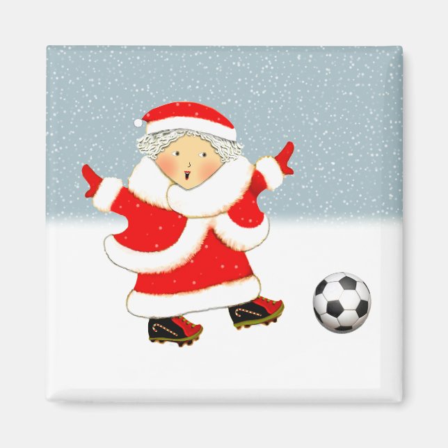 Aimant Cadeaux de football pour chaussettes (Devant)