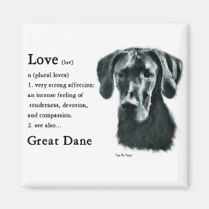 Aimant Cadeaux de great dane