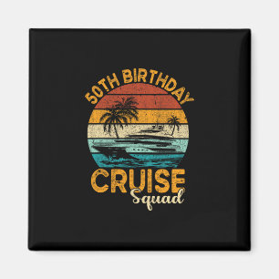 Aimant Cadeaux de l'équipe de croisière pour les 50 ans 2
