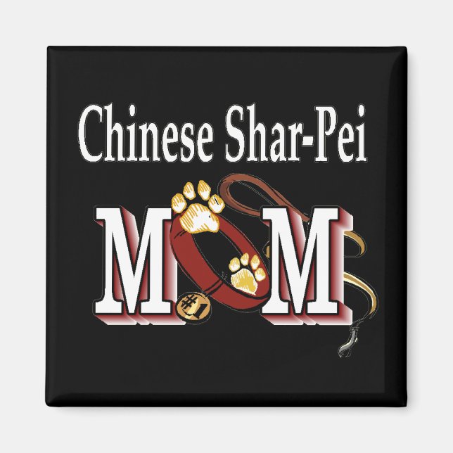 Aimant Cadeaux de maman Chinese Shar-pei (Devant)