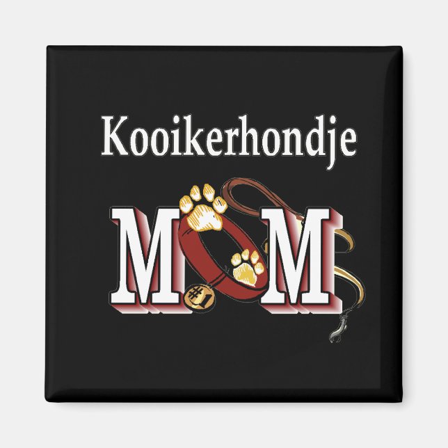 Aimant Cadeaux de maman Kooikerhondje (Devant)