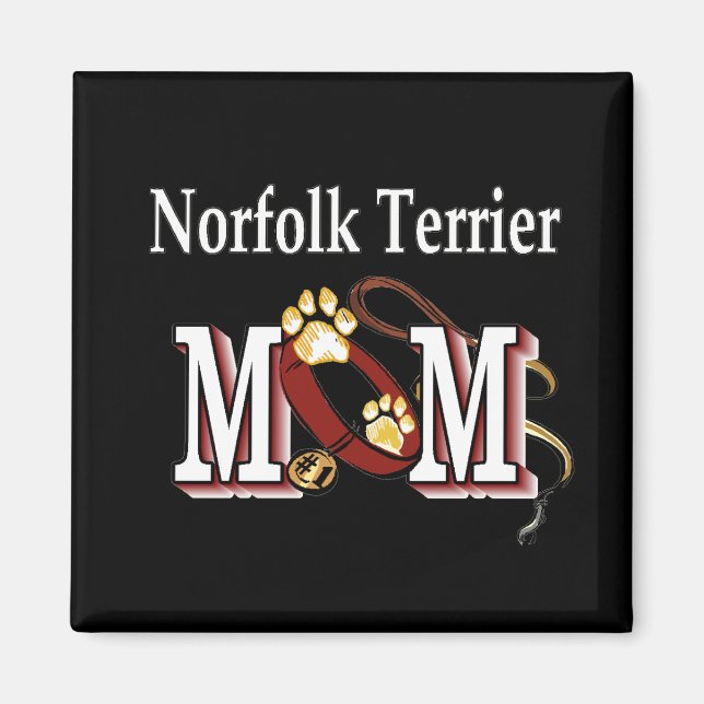 Aimant Cadeaux de maman Norfolk Terrier (Devant)