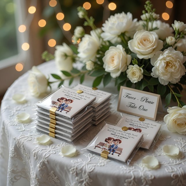 Aimant Cadeaux de mariage Citations d'amour de mariés (Créateur téléchargé)