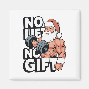 Aimant Cadeaux de Noël de gym de forme physique de muscul
