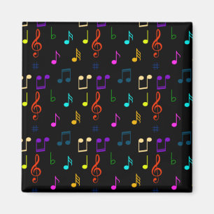 Aimant Cadeaux de notes de musique pour musiciens Amateur