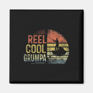 Aimant Cadeaux de pêche vraiment cool Grumpa Anniversaire