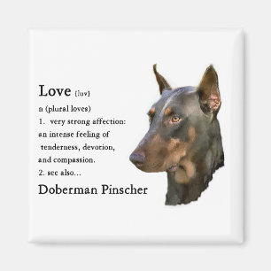 Aimant Cadeaux de Pinscher de dobermann