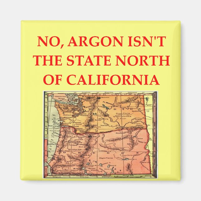 Aimant cadeaux de plaisanterie en chimie (Devant)