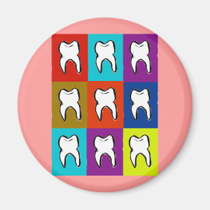 Aimant Cadeaux de Popart de dentiste