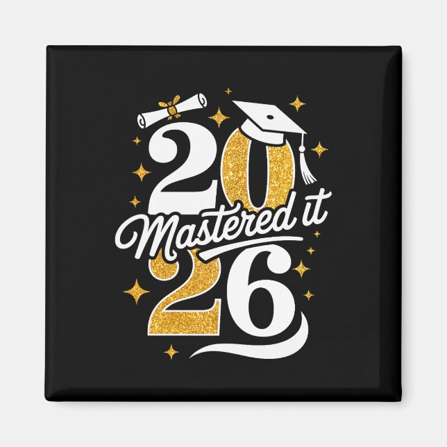 Aimant Cadeaux de remise des diplômes de la promotion 202 (Devant)