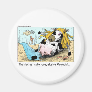Aimant Cadeaux de T-Shirts de Collection de Vache Drôle d