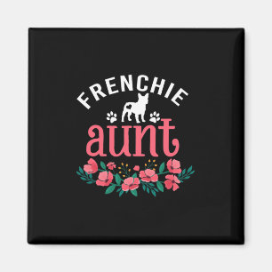 Aimant Cadeaux de Tante Chien Amoureux de Chien Propriéta