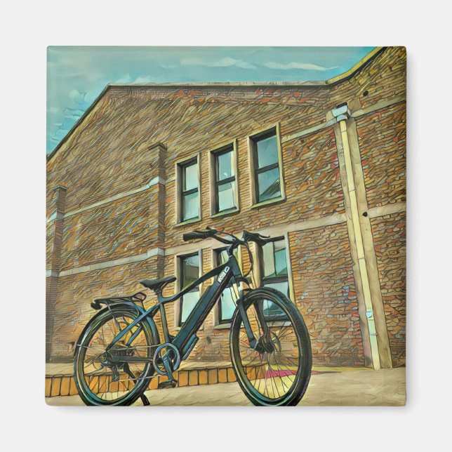 Aimant Cadeaux de vélo pour elle (Devant)